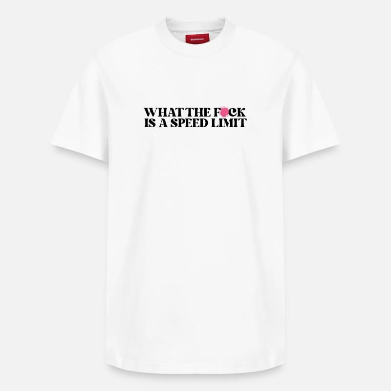 Voiture - T-shirt unisexe décontracté en coton Supima – de SPREAD - blanc