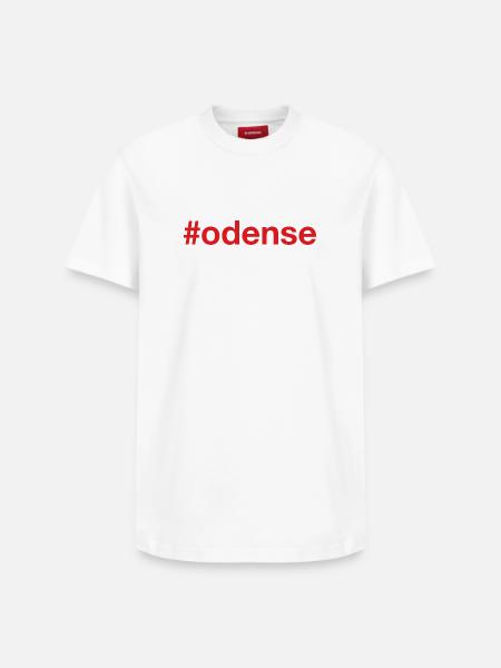 ODENSE Denmark Dänemark - Relaxed Unisex Supima Cotton T-Shirt – von SPREAD - Weiß