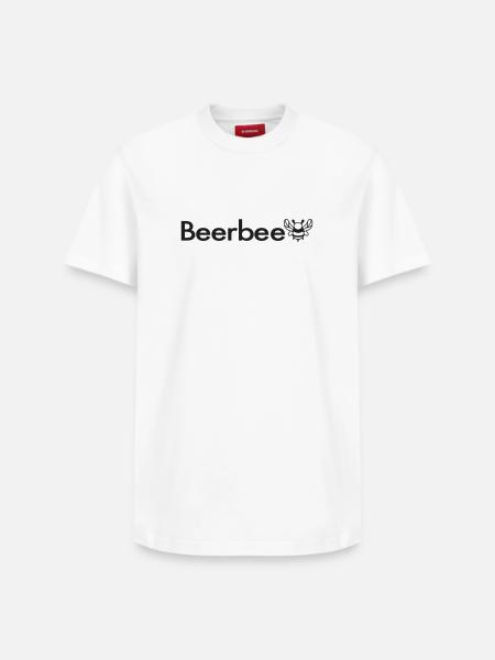 Beerbee Beer Bee Malle Saying TShirt - Relaxed Unisex Supima Cotton T-Shirt – by SPREAD - white