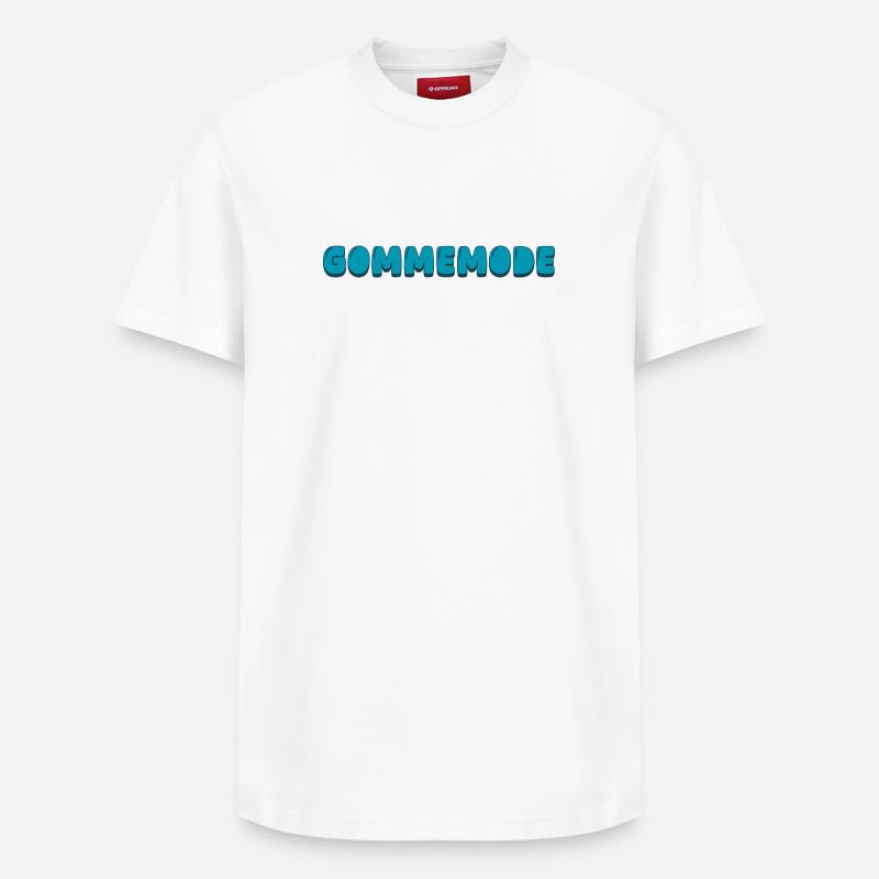 Gommemode - T-shirt unisexe décontracté en coton Supima – de SPREAD - blanc