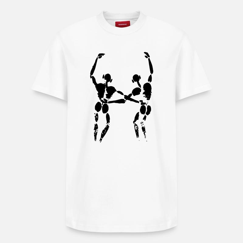 Amis - T-shirt unisexe décontracté en coton Supima – de SPREAD - blanc