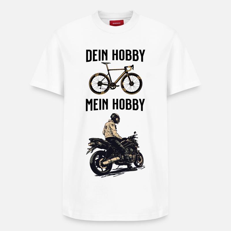 Ton passe-temps Mon passe-temps - T-shirt unisexe décontracté en coton Supima – de SPREAD - blanc