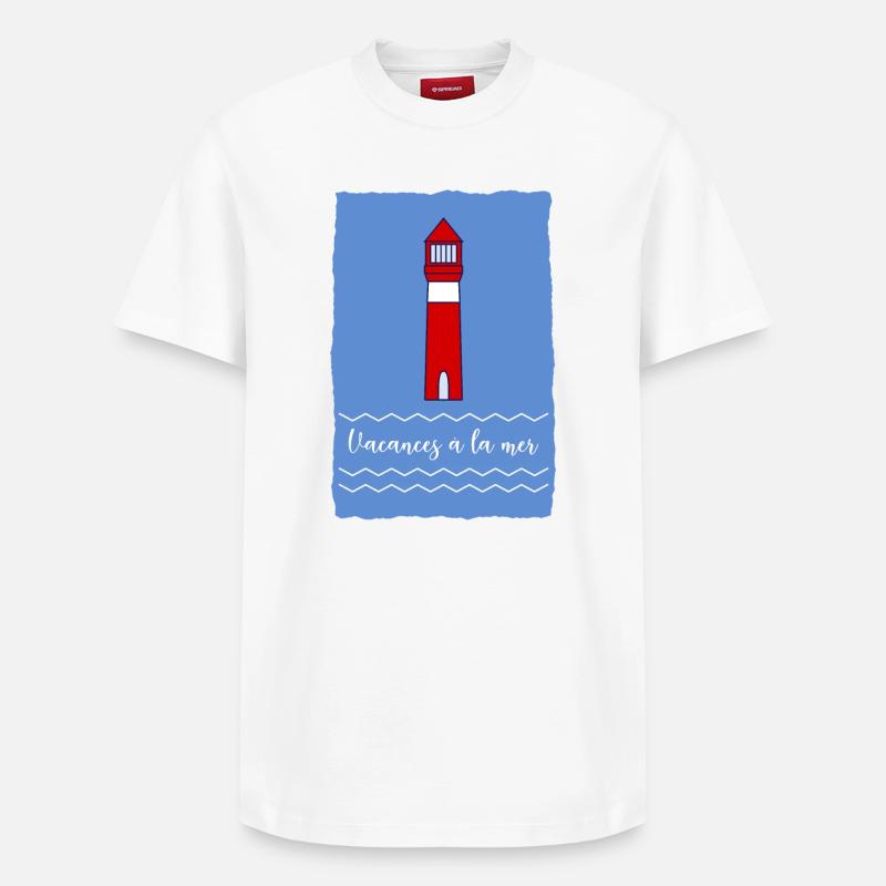 RETRAITE. BONNE RETRAITE. JOYEUSE RETRAITE - T-shirt unisexe décontracté en coton Supima – de SPREAD - blanc