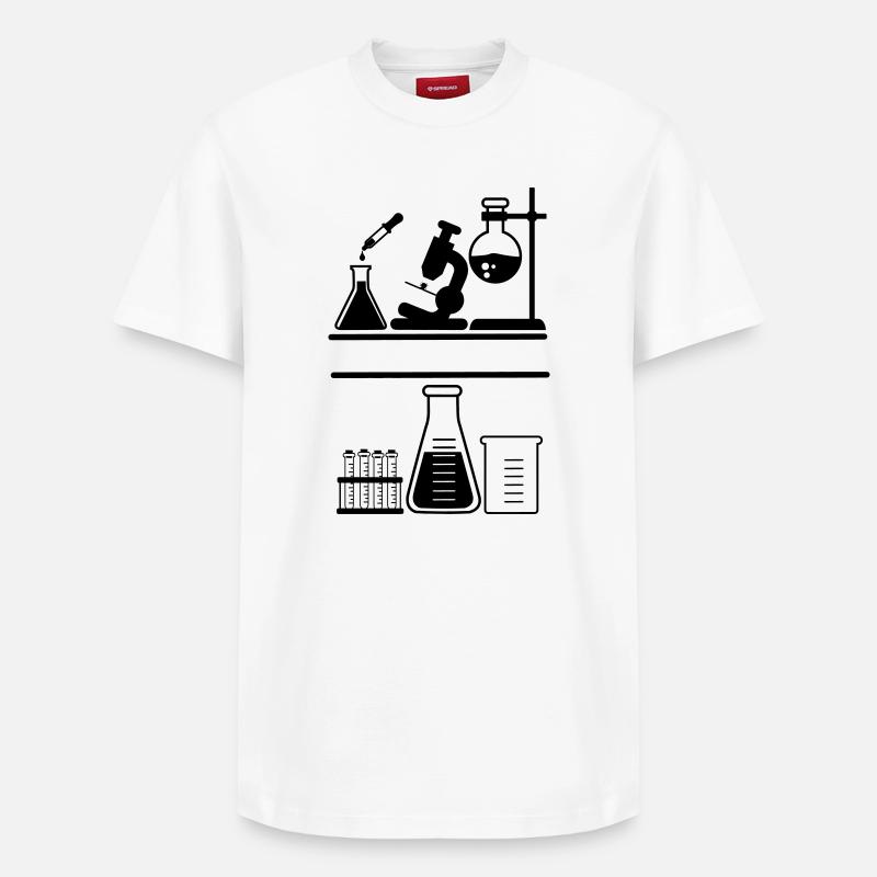 Labor - Relaxed Unisex Supima Cotton T-Shirt – von SPREAD - Weiß