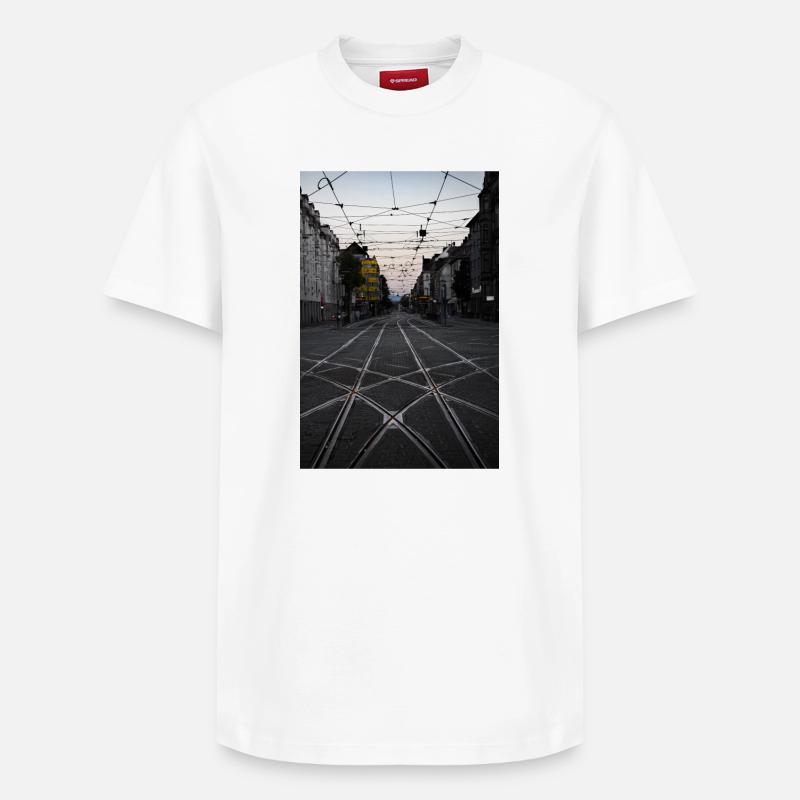 Rails - T-shirt unisexe décontracté en coton Supima – de SPREAD - blanc