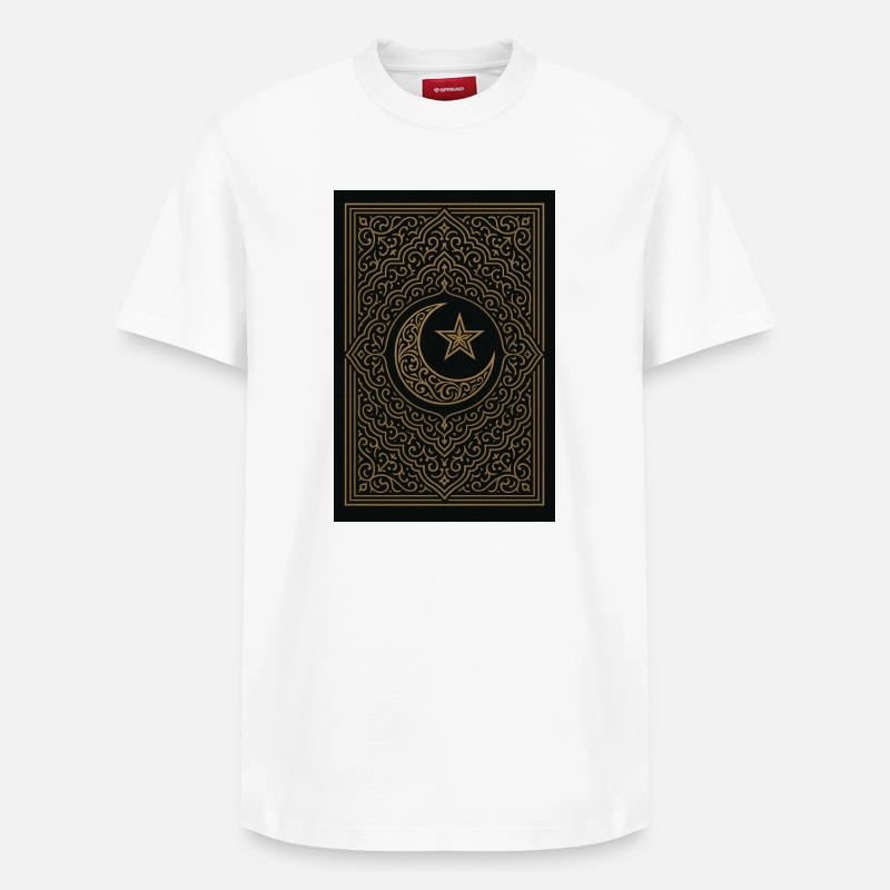 croissant - T-shirt unisexe décontracté en coton Supima – de SPREAD - blanc