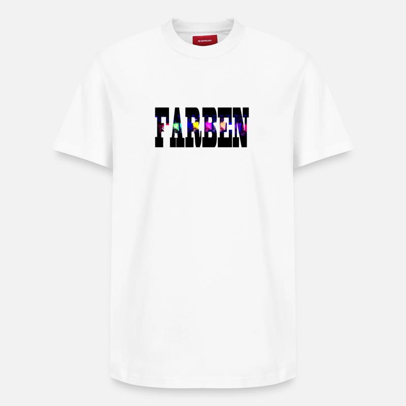 COULEURS - T-shirt unisexe décontracté en coton Supima – de SPREAD - blanc