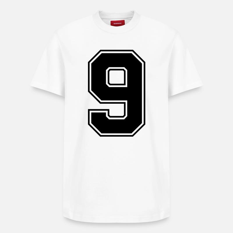 9 - T-shirt unisexe décontracté en coton Supima – de SPREAD - blanc