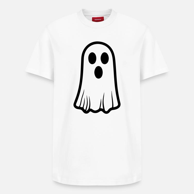 Geist - T-shirt unisexe décontracté en coton Supima – de SPREAD - blanc