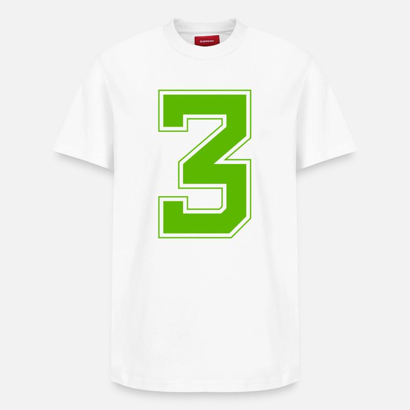 Z3 - T-shirt unisexe décontracté en coton Supima – de SPREAD - blanc