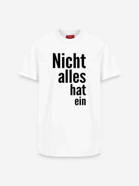 Not everything has a - Relaxed Unisex Supima Cotton T-Shirt – by SPREAD - white