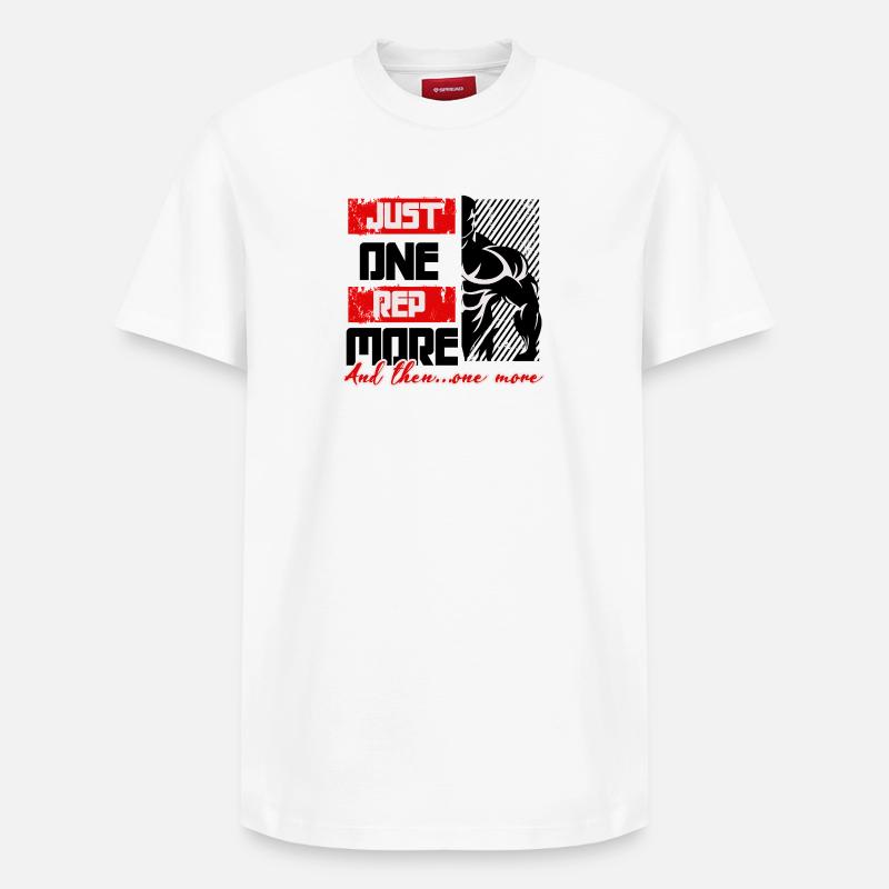 Noch eine Wiederholung - Relaxed Unisex Supima Cotton T-Shirt – von SPREAD - Weiß