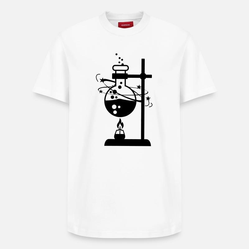 Labor - Relaxed Unisex Supima Cotton T-Shirt – von SPREAD - Weiß