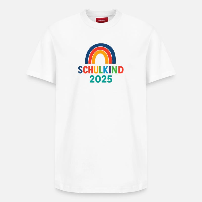 Écolier 2025 - T-shirt unisexe décontracté en coton Supima – de SPREAD - blanc