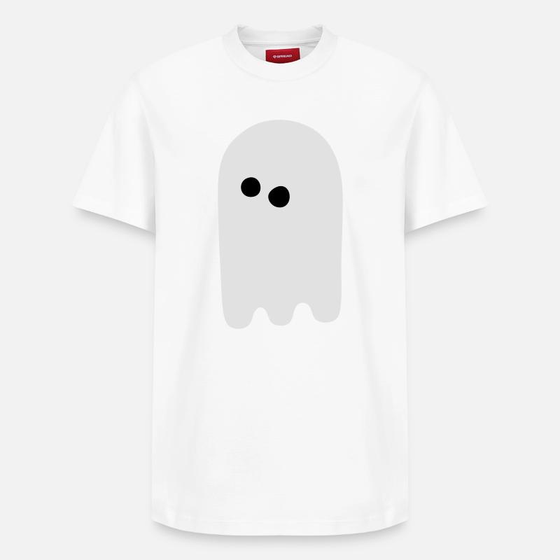 fantôme - T-shirt unisexe décontracté en coton Supima – de SPREAD - blanc