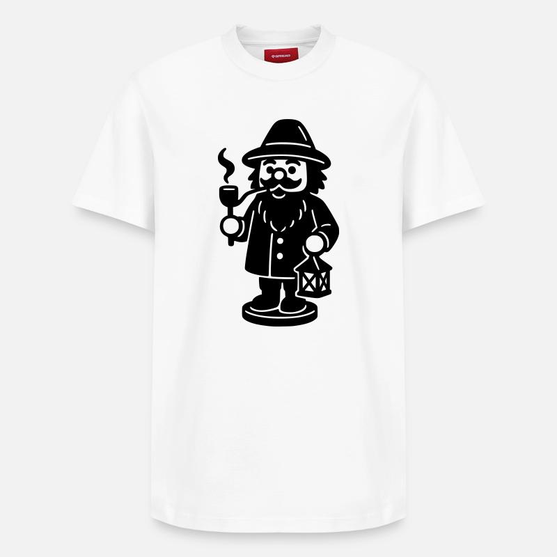 Brûle-encens - T-shirt unisexe décontracté en coton Supima – de SPREAD - blanc