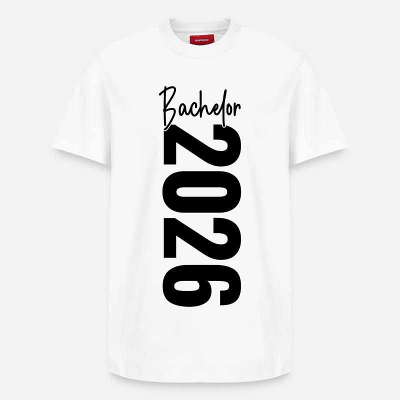 Bachelor 2026 - Relaxed Unisex Supima Cotton T-Shirt – von SPREAD - Weiß