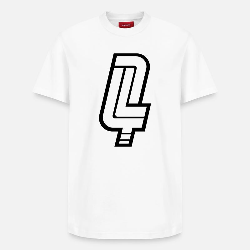 4LEBEN - Relaxed Unisex Supima Cotton T-Shirt – von SPREAD - Weiß