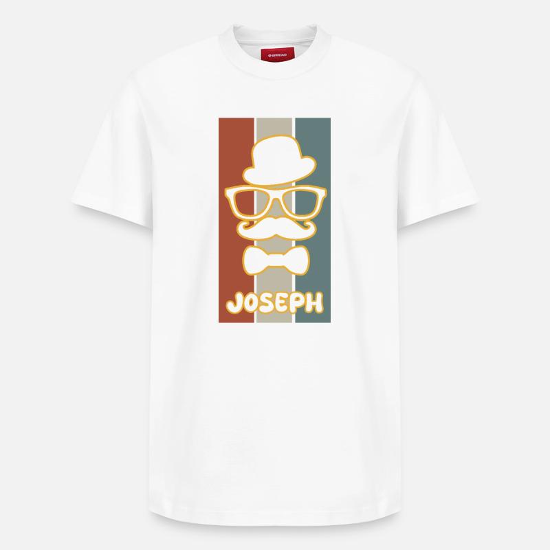 Joseph - T-shirt unisexe décontracté en coton Supima – de SPREAD - blanc
