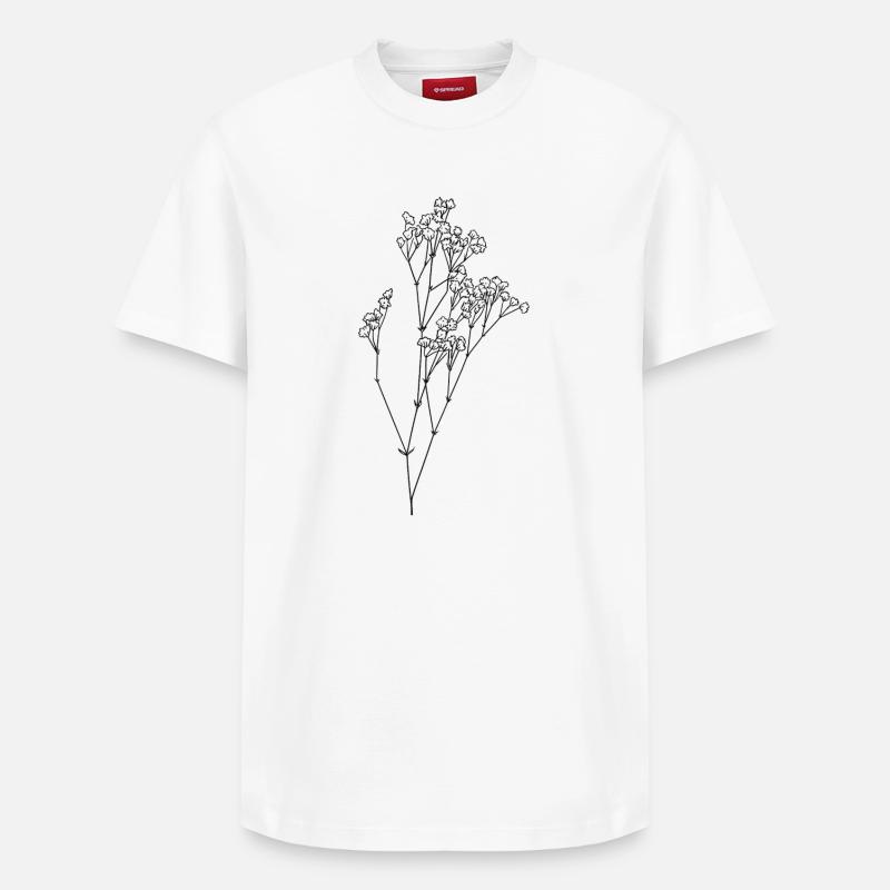Haleine délicate de bébé - T-shirt unisexe décontracté en coton Supima – de SPREAD - blanc