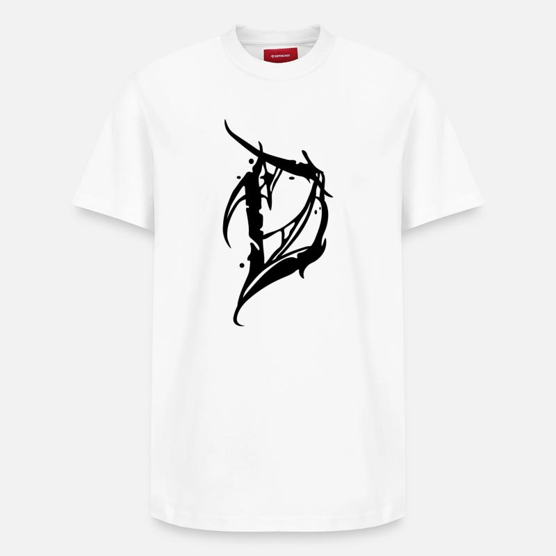 D - Relaxed Unisex Supima Cotton T-Shirt – von SPREAD - Weiß