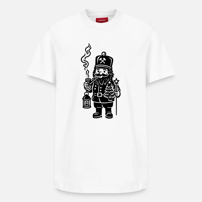 Fumoir mineur - T-shirt unisexe décontracté en coton Supima – de SPREAD - blanc
