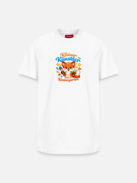Kleiner Künstler im Kindergarten - Relaxed Unisex Supima Cotton T-Shirt – von SPREAD - Weiß