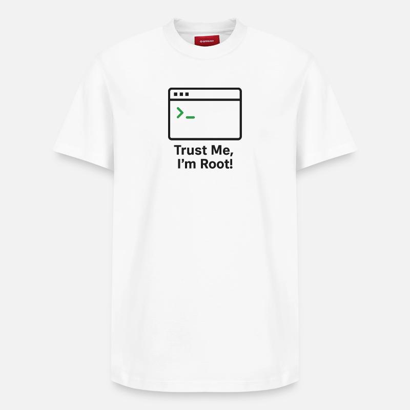 Croyez-moi, je suis Root - T-shirt unisexe décontracté en coton Supima – de SPREAD - blanc
