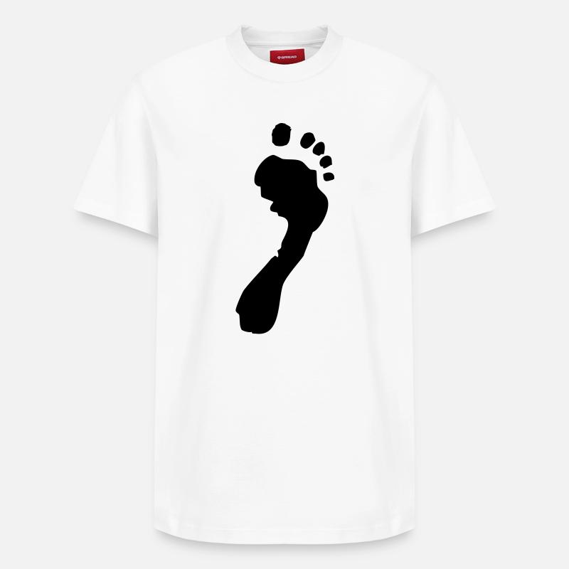 Empreinte - T-shirt unisexe décontracté en coton Supima – de SPREAD - blanc