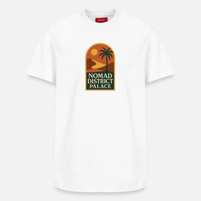 NPD005 - T-shirt unisexe décontracté en coton Supima – de SPREAD - blanc