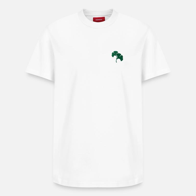 Trèfle - T-shirt unisexe décontracté en coton Supima – de SPREAD - blanc