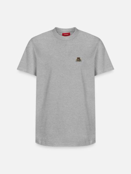 Rainbow Teddy - Relaxed Unisex Supima Cotton T-Shirt – by SPREAD - white