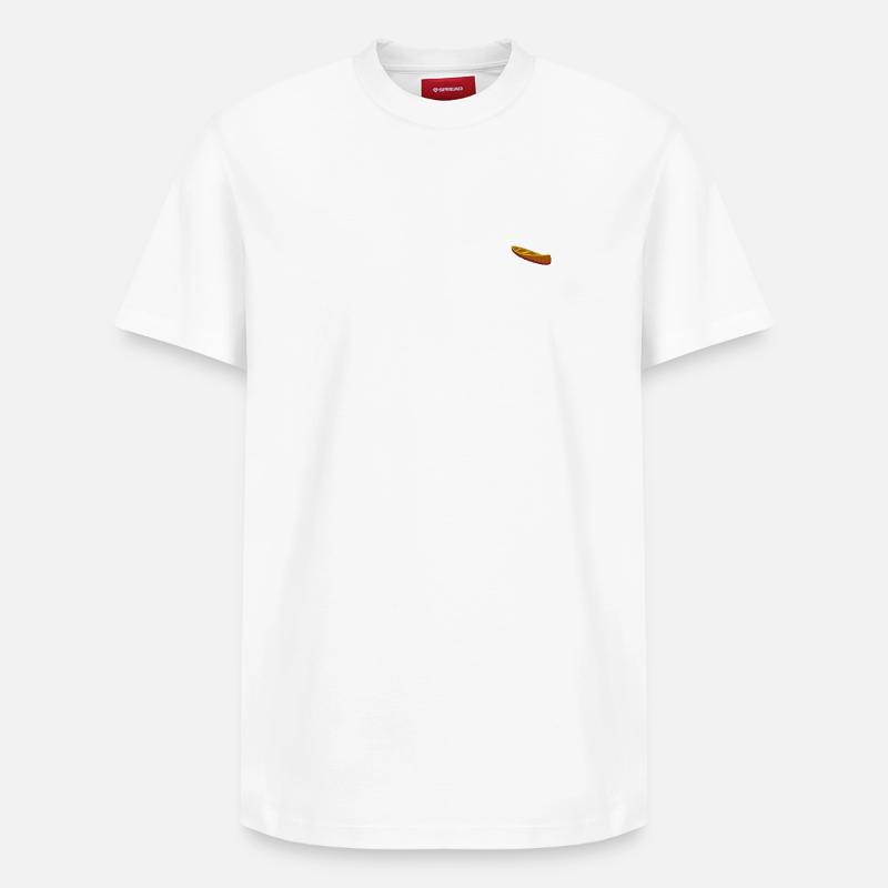 Canoe - Relaxed Unisex Supima Cotton T-Shirt – von SPREAD - Weiß