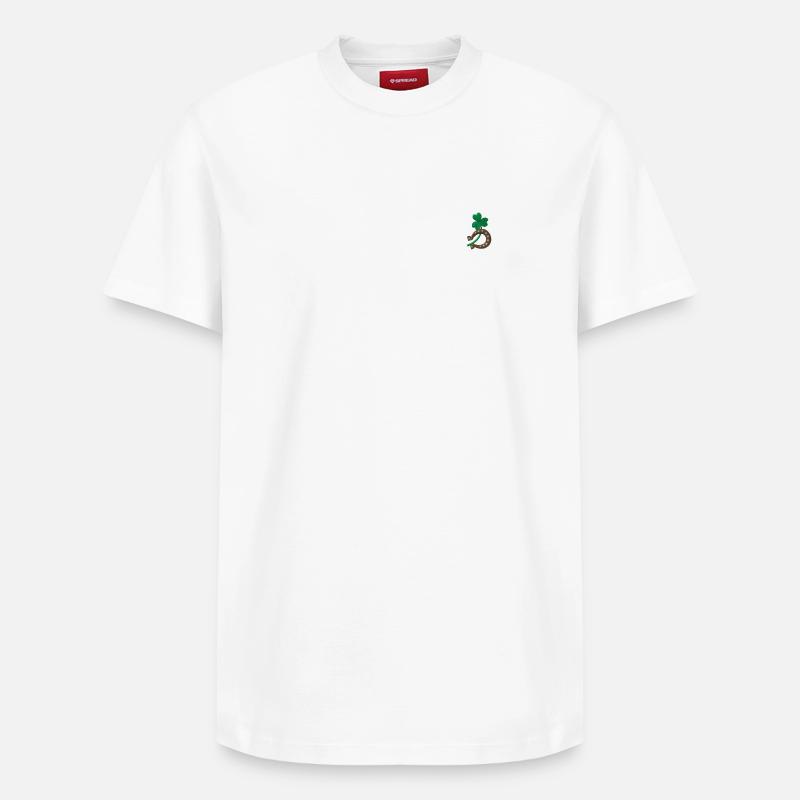 Chance - T-shirt unisexe décontracté en coton Supima – de SPREAD - blanc