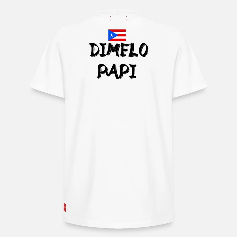 Dimelo Papi Latino - T-shirt unisexe décontracté en coton Supima – de SPREAD - blanc
