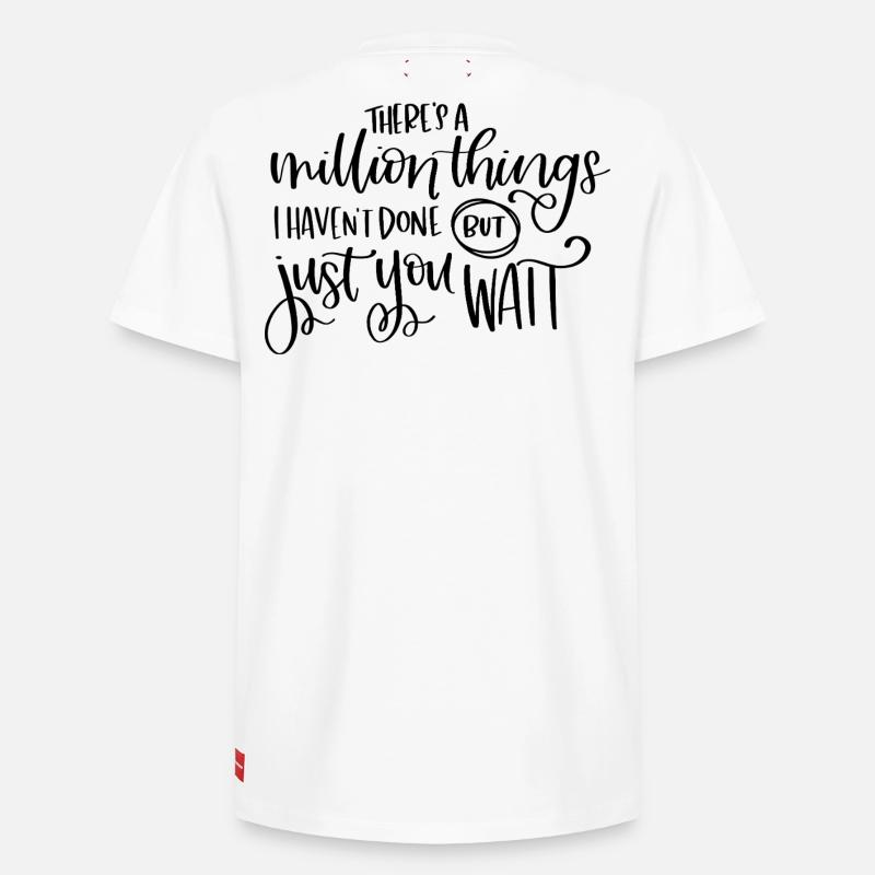 Million things - Relaxed Unisex Supima Cotton T-Shirt – von SPREAD - Weiß