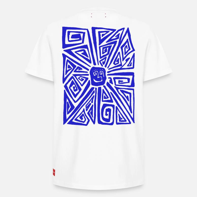 STRANGE SUN - T-shirt unisexe décontracté en coton Supima – de SPREAD - blanc