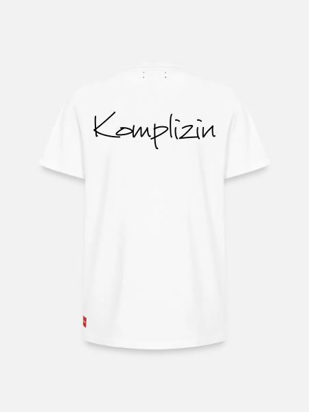 Komplizin Junggesellenabschied Freundin - Relaxed Unisex Supima Cotton T-Shirt – von SPREAD - Weiß
