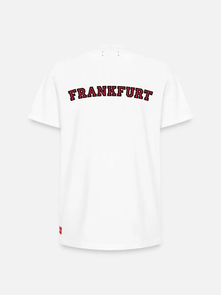 Frankfurt College Style - Relaxed Unisex Supima Cotton T-Shirt – by SPREAD - white