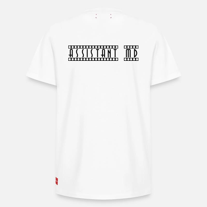 Assistant_MD - T-shirt unisexe décontracté en coton Supima – de SPREAD - blanc