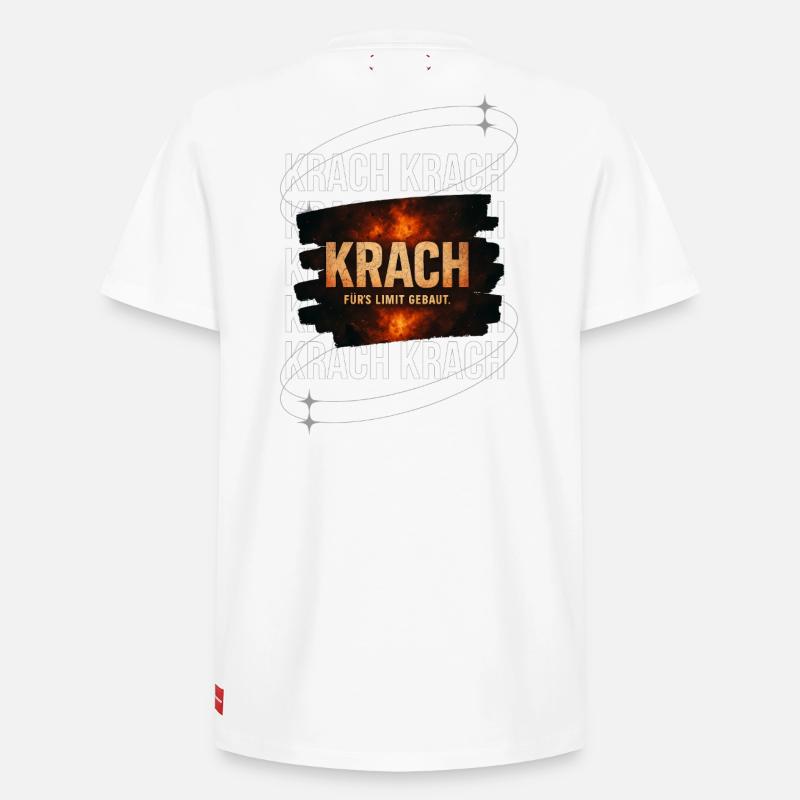 KrackKrach - T-shirt unisexe décontracté en coton Supima – de SPREAD - blanc