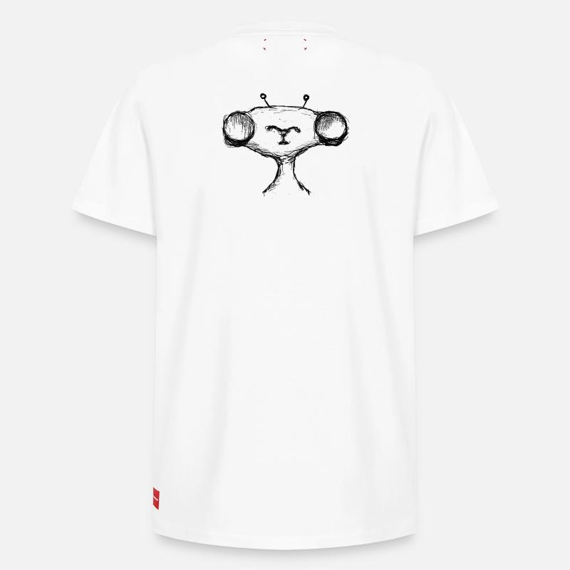 Étranger - T-shirt unisexe décontracté en coton Supima – de SPREAD - blanc