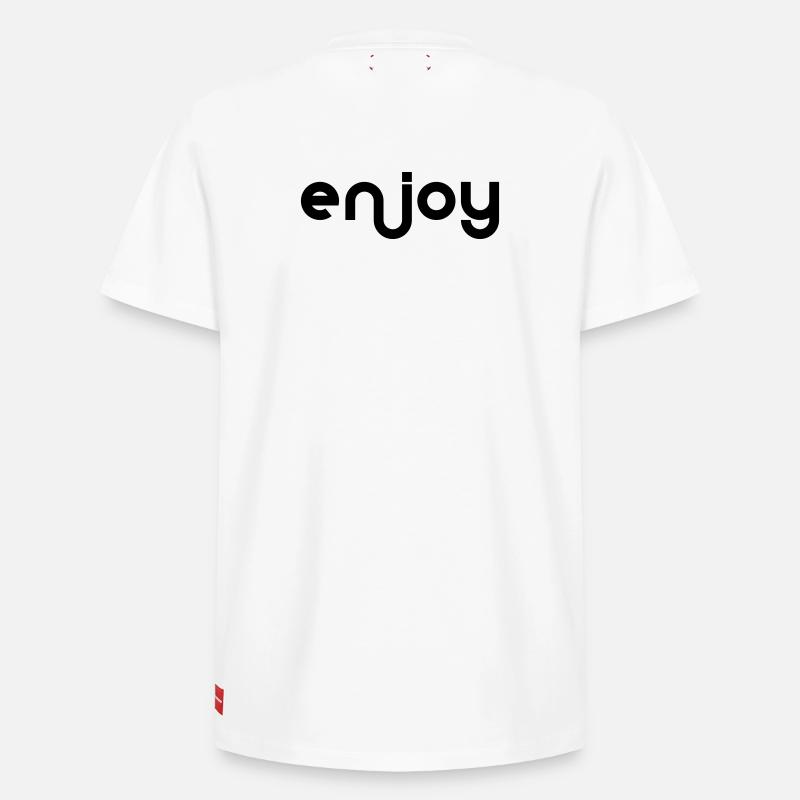 Jouir - T-shirt unisexe décontracté en coton Supima – de SPREAD - blanc