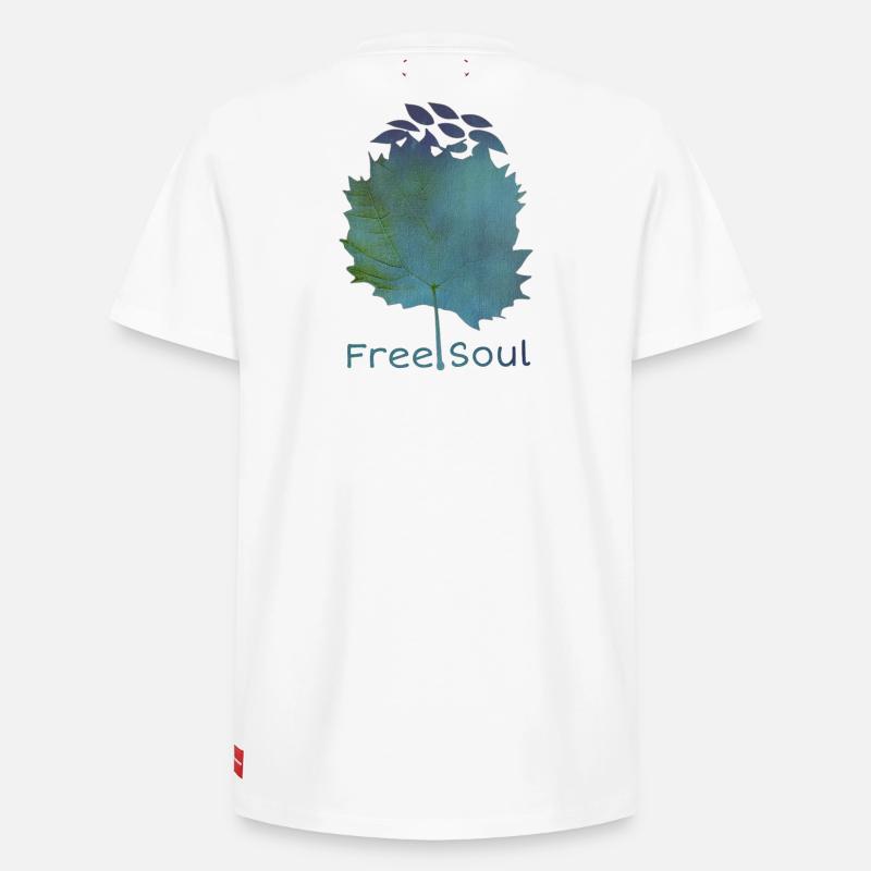 Be Nature - T-shirt unisexe décontracté en coton Supima – de SPREAD - blanc