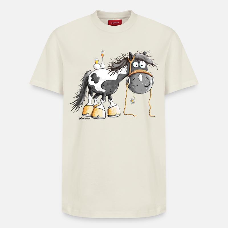 Mignon Pinto - T-shirt unisexe décontracté en coton Supima – de SPREAD - blanc cassé