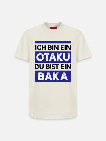 Japanese Statement Manga Comic Anime Animation - Relaxed Unisex Supima Cotton T-Shirt – by SPREAD - off white