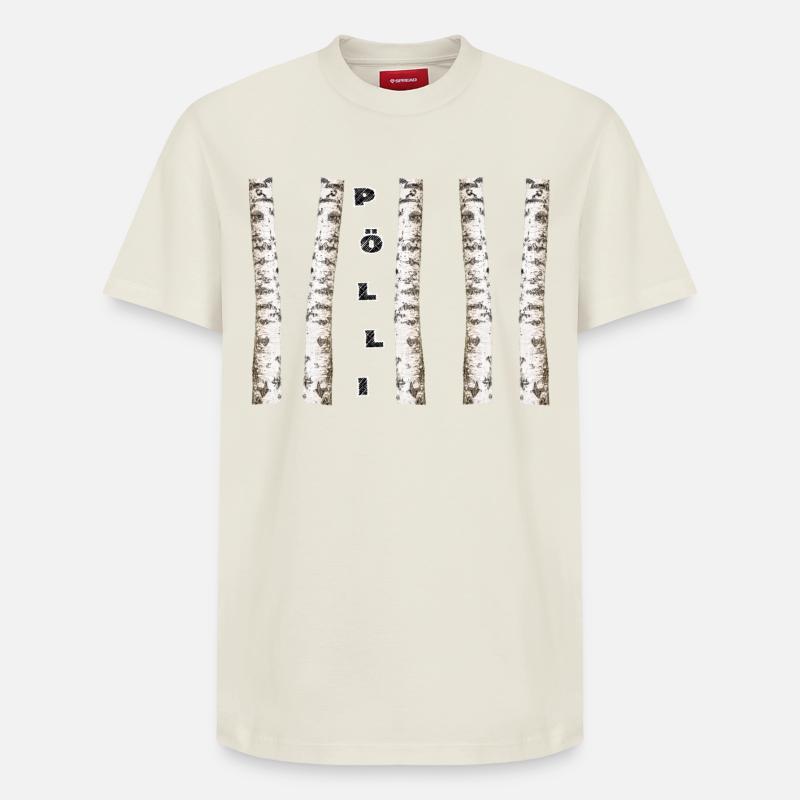 EULE - Relaxed Unisex Supima Cotton T-Shirt – von SPREAD - Naturweiß