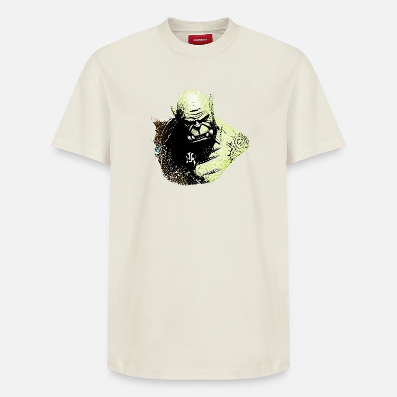 team horde - T-shirt unisexe décontracté en coton Supima – de SPREAD - blanc cassé