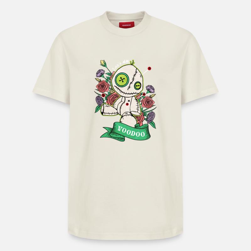 Faisons du vaudou - T-shirt unisexe décontracté en coton Supima – de SPREAD - blanc cassé