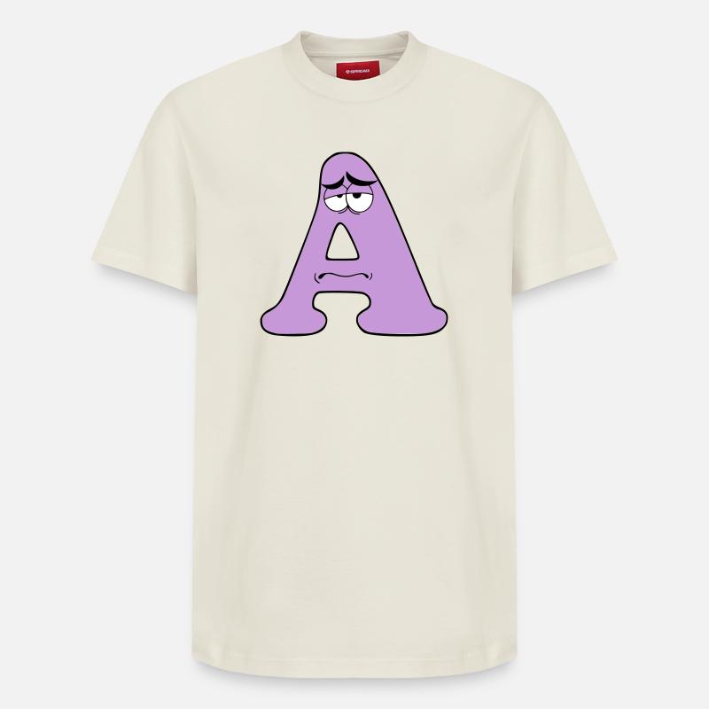 A - T-shirt unisexe décontracté en coton Supima – de SPREAD - blanc cassé